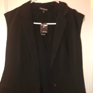 NEW black vest by EXPRESS